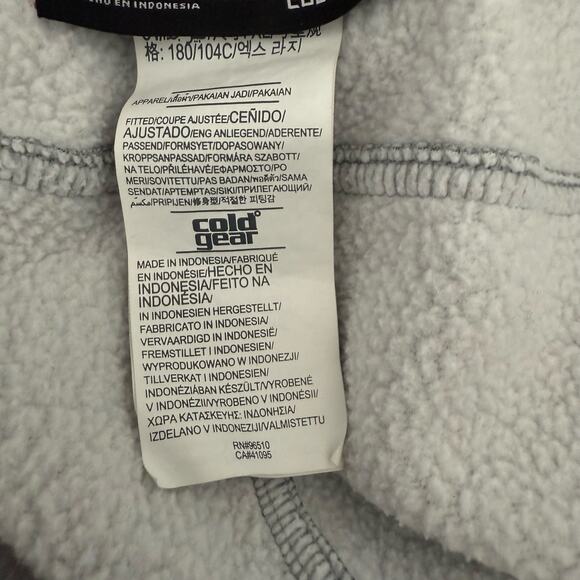 Y2K Under Armour Coldgear Sweatpants Grey Fleece Lined Men’s XL - Picture 6 of 6